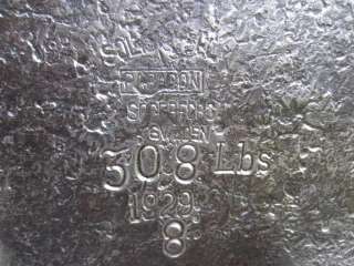  Lb Swedish SODERFORS Paragon Blacksmith Forge Anvil Dated 1929  
