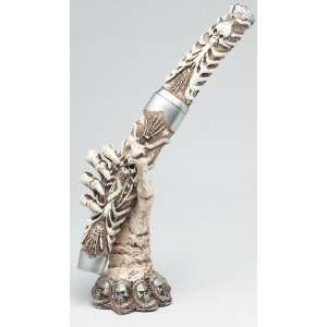  Fantasy Knife with Skeleton Hand Stand