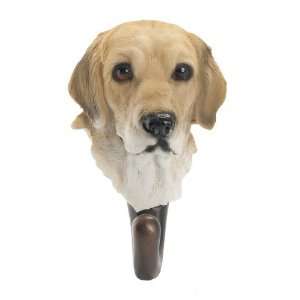  Ukm Gifts Golden Retriever Dog Lead Holder Hook Resin New 