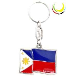  Keychain   PHILIPPINES FLAG   