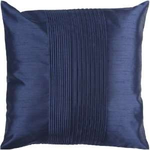  22 Navy Blue Tuxedo Pleats Decorative Down Throw Pillow 