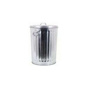  30GAL GALV GARBAGE CAN/LID