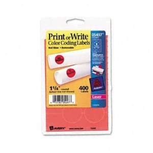  Print or Write Removable Color Coding Labels Electronics