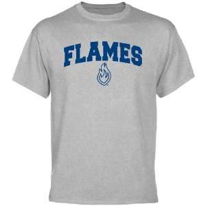  NCAA UIC Flames Ash Mascot Arch T shirt  Sports 