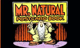 Crumb MR. NATURAL POSTCARD BOOK Underground Comix  