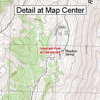   Map   Telegraph Peak, Nevada (Folded/Waterproof)