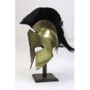 Helmet inspired by the movie 300   Leonidas Helmet in Steel, Bronze 