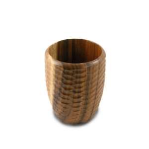  Natural Acacia Wood Utensil Vase