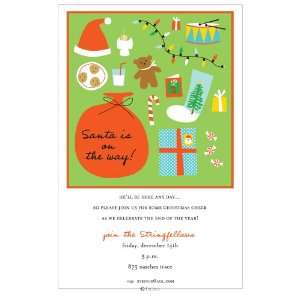  SANTAS BAG HOLIDAY PARTY INVITATIONS Health & Personal 