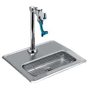  T&S 5GF 8P WS Water Station with Drip Pan and Push Back 
