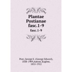   George Edward), 1838 1909,Autran, EugÃ¨ne, 1855 1912 Post Books