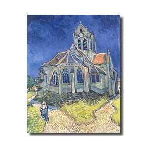  The Church At Auverssuroise 1890 Giclee Print