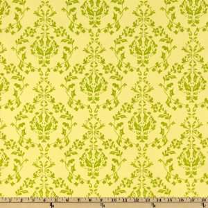  44 Wide Treetop Fancy Chacha Avocado Fabric By The Yard 