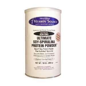  Vitamin Source Non Gmo Soy Spirulina Protein Pwd Vanilla 