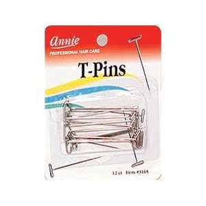  T Pins for pinning wigs on foam head Beauty