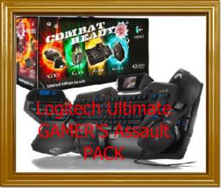 Logitech Ultimate GAMERS Assault PACK  G9x,G13,G19,G35  