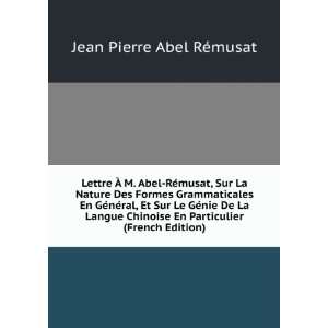   En Particulier (French Edition) Jean Pierre Abel RÃ©musat Books