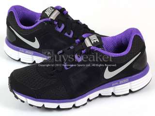 Nike Wmns Dual Fusion ST 2 MSL Black/Silver Purple Light Running 2012 