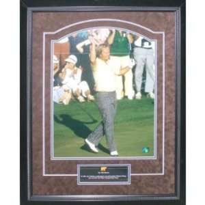 Jack Nicklaus 1986 Masters Acknowledging the Crowd Framed 