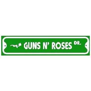  GUNS N ROSES DRIVE rock band street sign