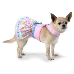  Embroidered Chick Dog Dress S 