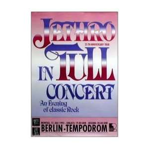  JETHRO TULL 25th Anniversary Tour   Berlin 12th July 1993 