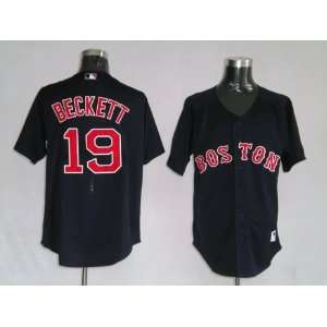  Josh Beckett #19 Boston Red Sox Replica Alternate Jersey 