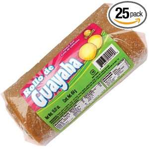 El Azteca Guava Roll Piece, Large, 25 Count Bar  Grocery 
