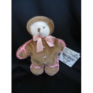   Wee Bear Village 5 Plush Bear in Gingerbread Outfit Toys & Games