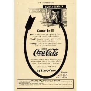  1909 Ad Coca Cola Co. Drink Beverage Soda Fountain 