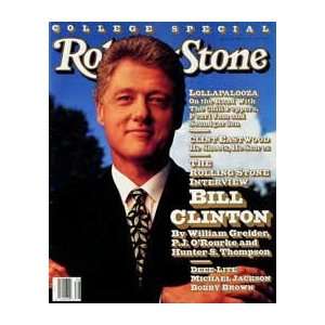   Clinton   Artist Mark Seliger  Poster Size 12 X 10