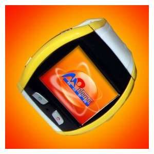  Q007 Watch Cell Phone With Bluetooth & Camera   White with 