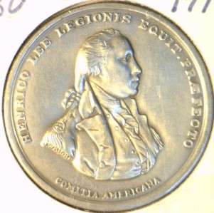   1st Medals Henrico Lee US MINT Commemorative Pewter Medal  
