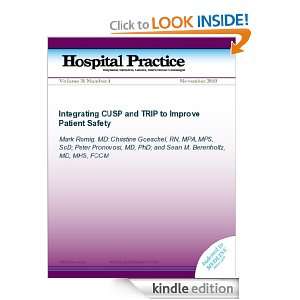  CUSP and TRIP to Improve Patient Safety (Hospital Practice) Peter 