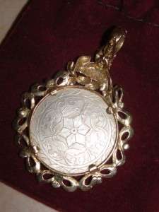For sale is this beautiful antique custom large charm for a necklace 