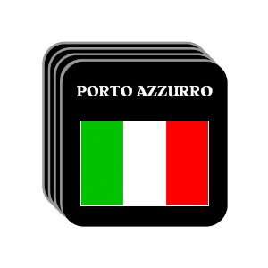  Italy   PORTO AZZURRO Set of 4 Mini Mousepad Coasters 