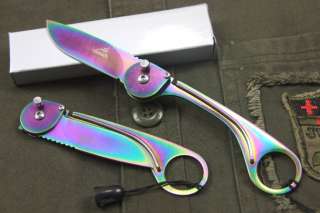 Gerber Shaft lock Steel Titanium ion Knife 59  