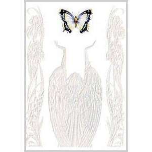  Sympathy Greeting Card   Angel Releasing Butterfly Health 
