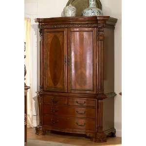  Collection Cherry Finish Solid Hardwood TV Armoire
