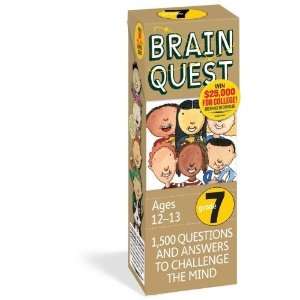  Brain Quest Grade 7, revised 4th edition 1,500 Questions 