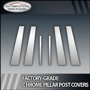  09 12 Chevy Volt 6Pc Chrome Pillar Post Covers Automotive