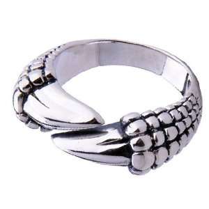 Bird Talon Ring .925 Silver Cool Jewelry for Mens Fashion