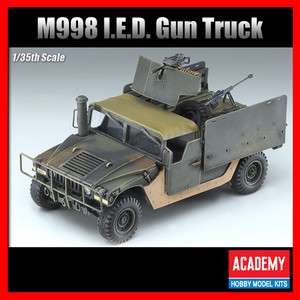   M998 I.E.D. Gun Truck /Academy/Model/Kit/Army/Military/US/U.S./Hummer