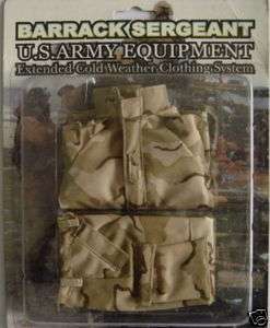 BS 1/6th US Army Equipment ECWCS Desert Uniform Set  