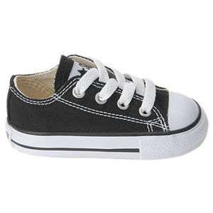 Converse ChuckT All star Infant [Toddler ] Authentic 100%Black Low Top 
