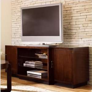 Trump Home 01 0651 908 Central Park Riverside TV Stand in Dark Brown