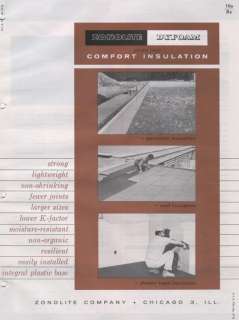 Zonolite Catalog Asbestos Dyfoam Plaster Insulation 60s  