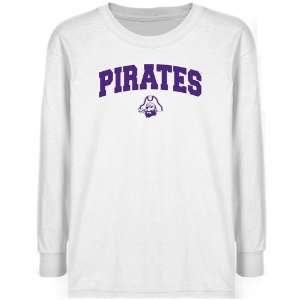  ECU Pirate Tee Shirt  East Carolina Pirates Youth White 