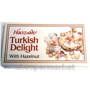 Hacizade Turkish Delight with Hazelnut (Findikli Lokum) 454g  