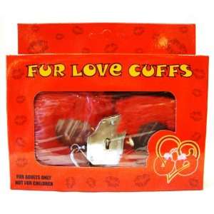   Fur Love Furry Hand Cuffs for Adult Use Only 